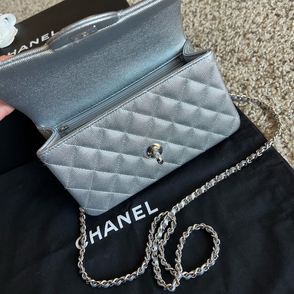 (Sold) Chanel top handle bag - Picture 5 of 15